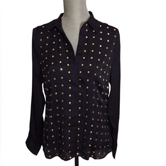 MICHAEL KORS - Button Down Shirt w/studs (M) ~ NWT - Picture 7 of 16